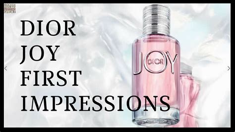 joy by Dior perfume review